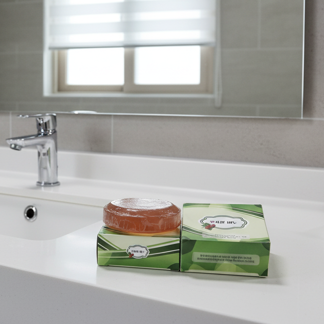 꾸지뽕 비누 제품 이미지